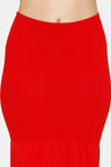 Zivame All Day Seamless Mermaid Saree Shapewear - Tango Red — thumbnail 5